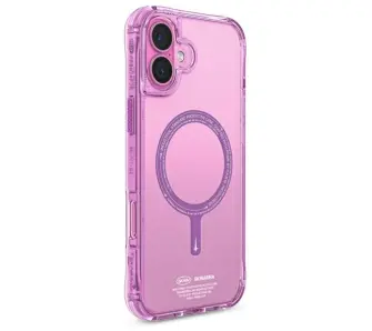 Etui Skinarma Saido Magnetic Charging do iPhone 16 Różowy