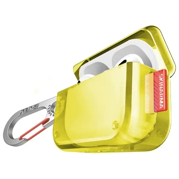 Etui na słuchawki Skinarma Saido do AirPods Pro 2 Żółty
