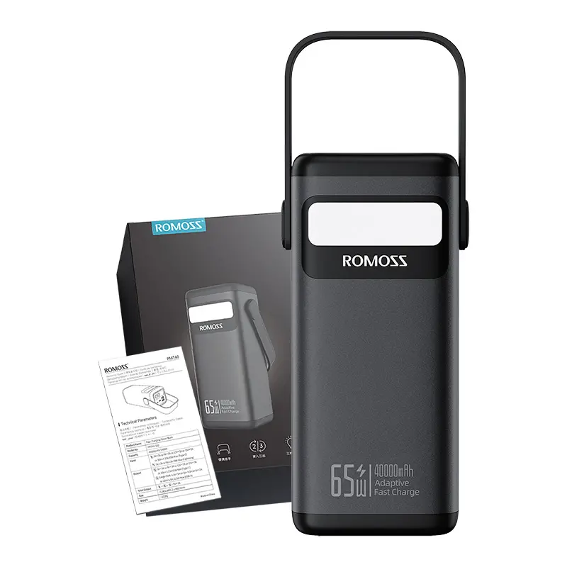 Powerbank Romoss PMT40 40000mAh 65W Czarny