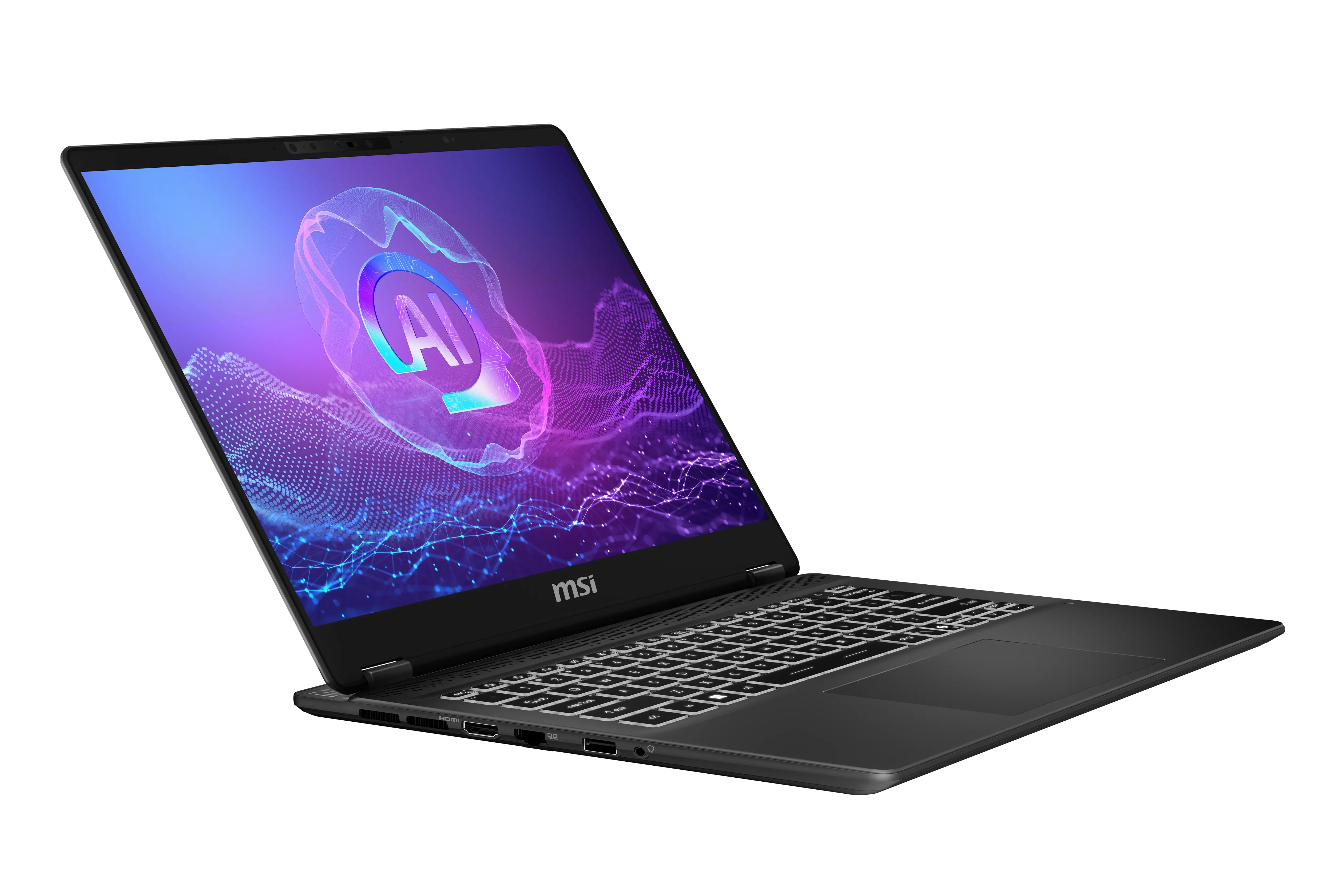 Laptop ultrabook MSI Prestige 14 AI+ Evo C2VMG-009PL OLED 14" 120Hz Ultra 7 258V 32GB RAM 1TB Dysk SSD Win11 Szary