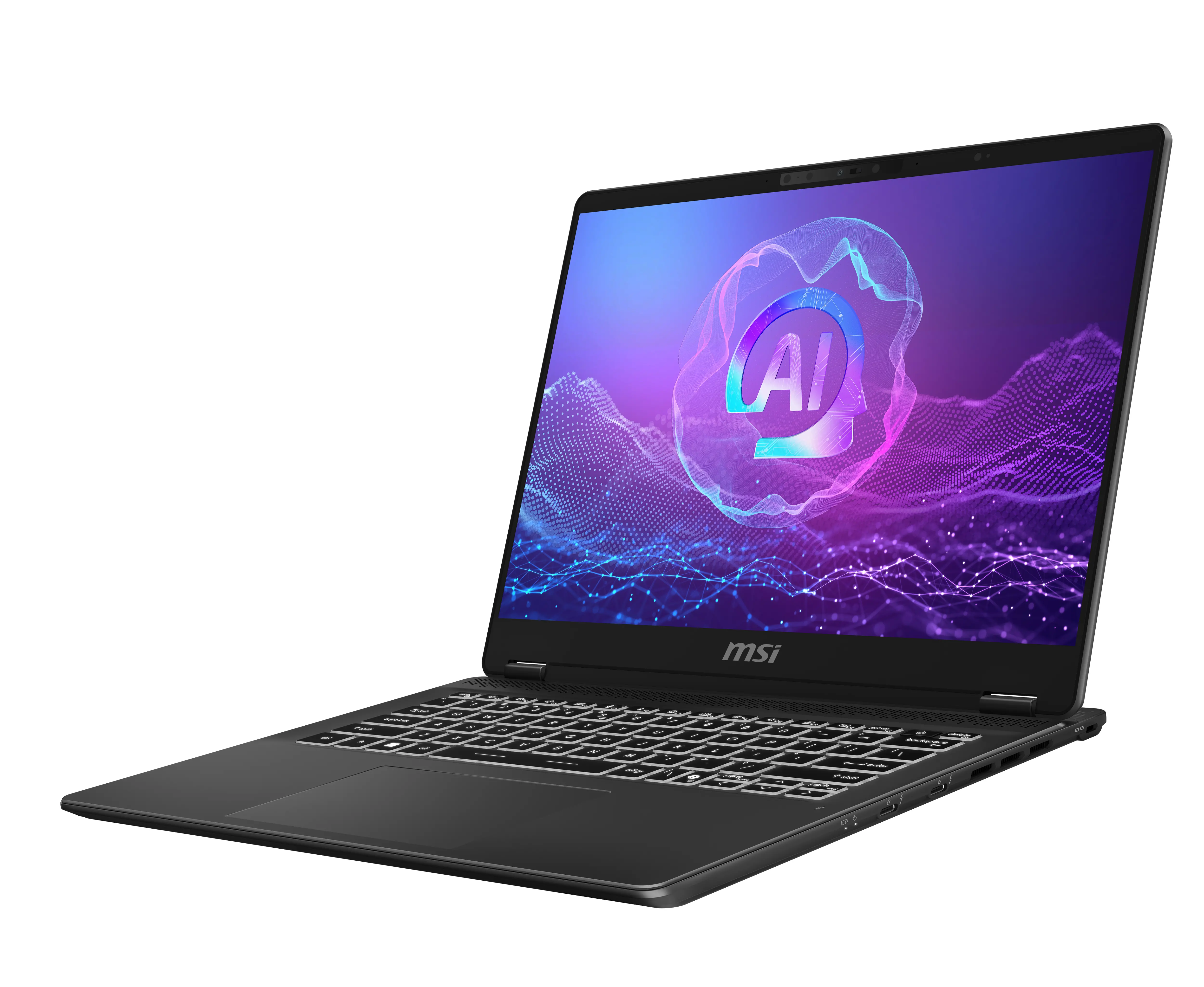 Laptop ultrabook MSI Prestige 14 AI+ Evo C2VMG-009PL OLED 14" 120Hz Ultra 7 258V 32GB RAM 1TB Dysk SSD Win11 Szary