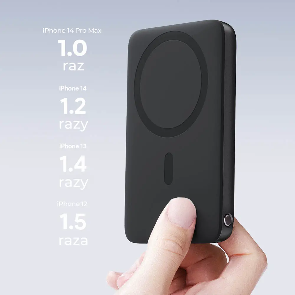 Powerbank Aukey PB-MS01 6700mAh 20W Czarny
