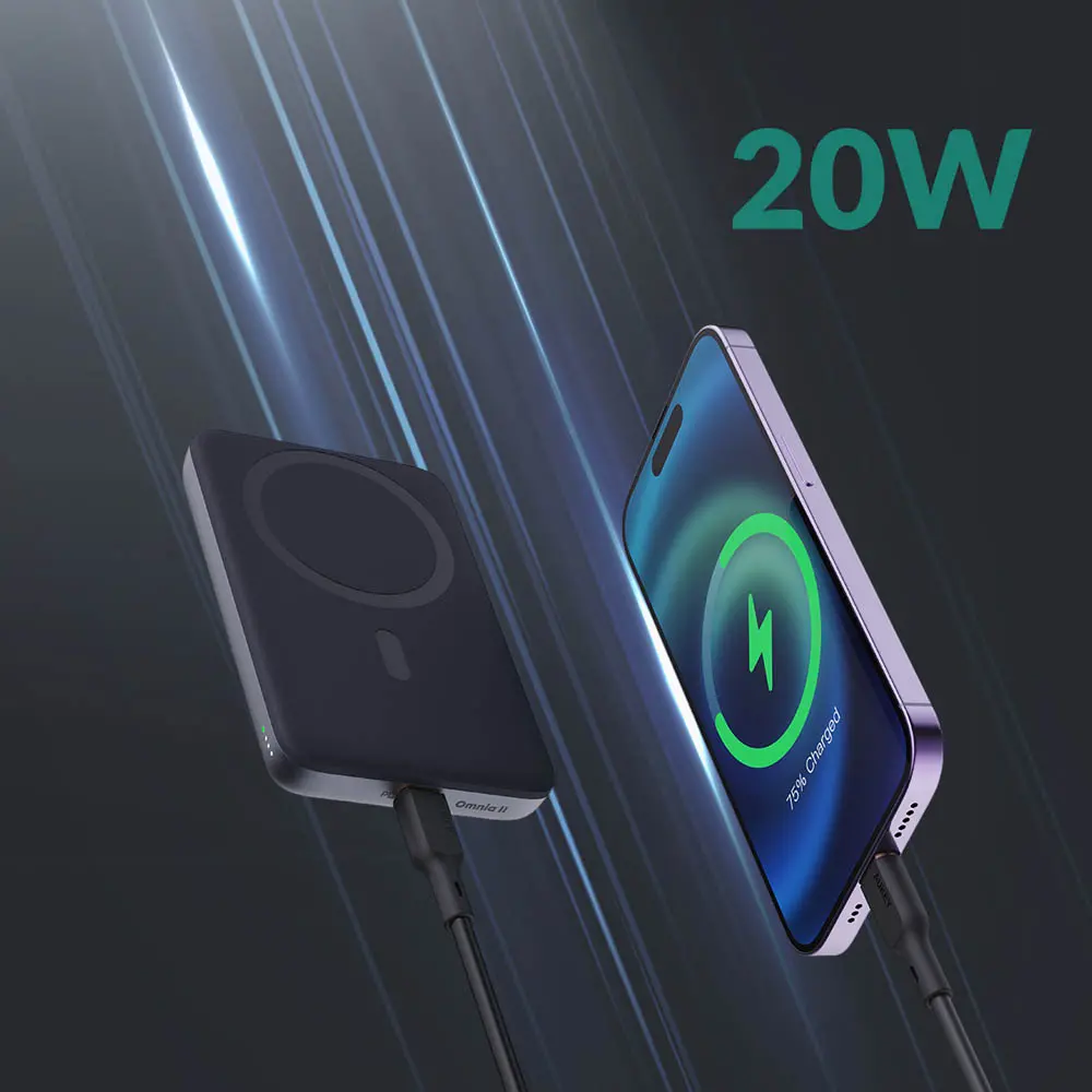 Powerbank Aukey PB-MS01 6700mAh 20W Czarny