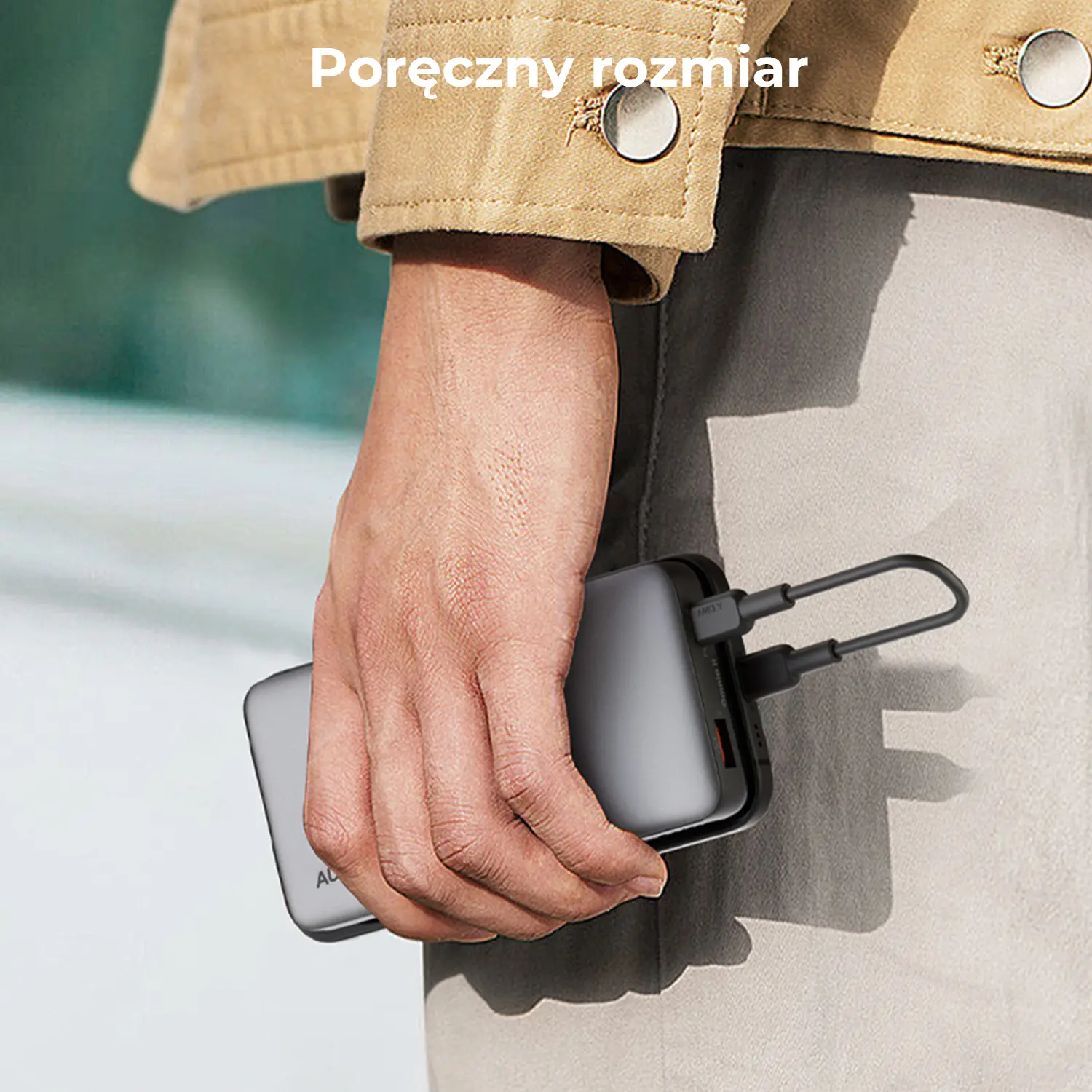 Powerbank Aukey PB-Y41 10000mAh 30W Szary