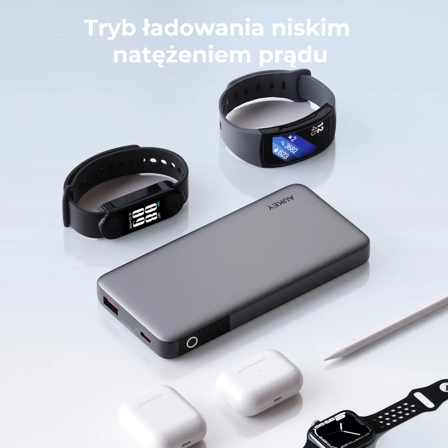 Powerbank Aukey PB-Y41 10000mAh 30W Szary