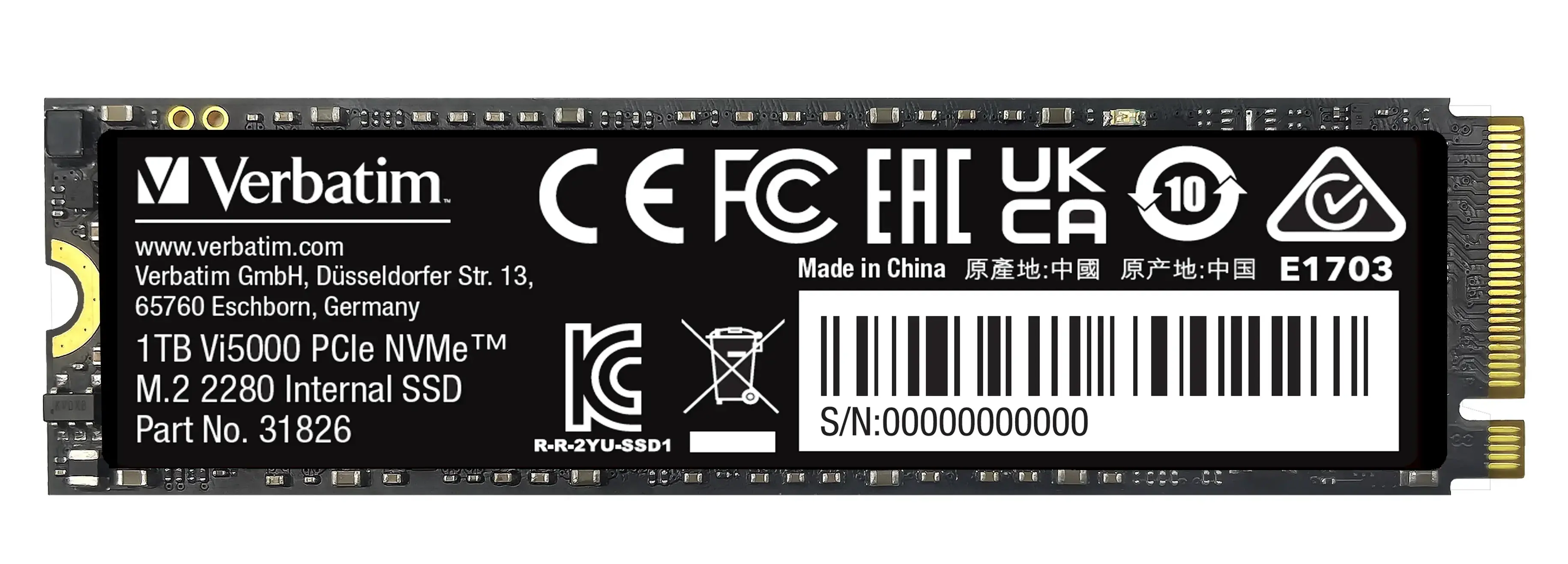 Dysk SSD Verbatim Vi5000 1TB PCIe Gen4 x4
