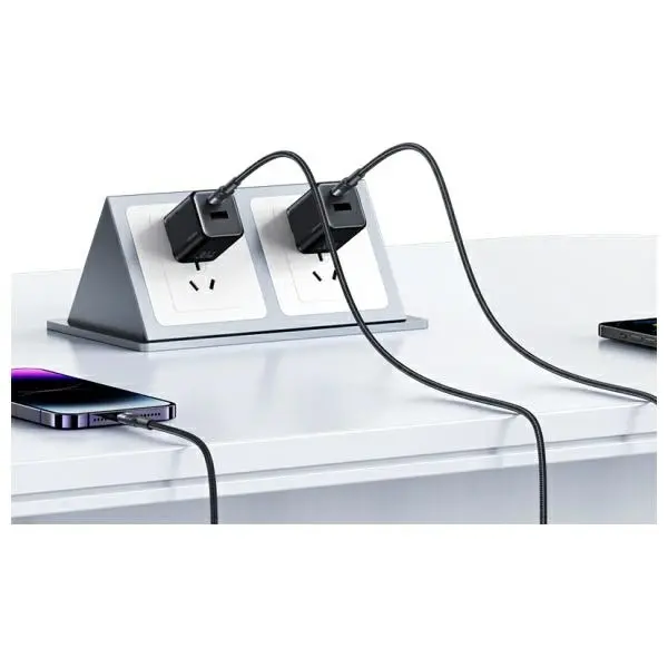 Kabel USAMS USB-C do Lightning 30W 1,2m Aluminum Alloy Data Cable SY Series