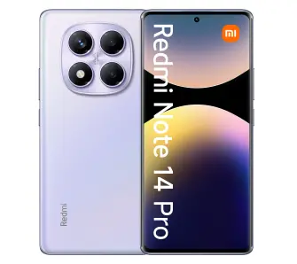 Smartfon Xiaomi Redmi Note 14 Pro 8/256GB 6,67" 120Hz 200Mpix Fioletowy