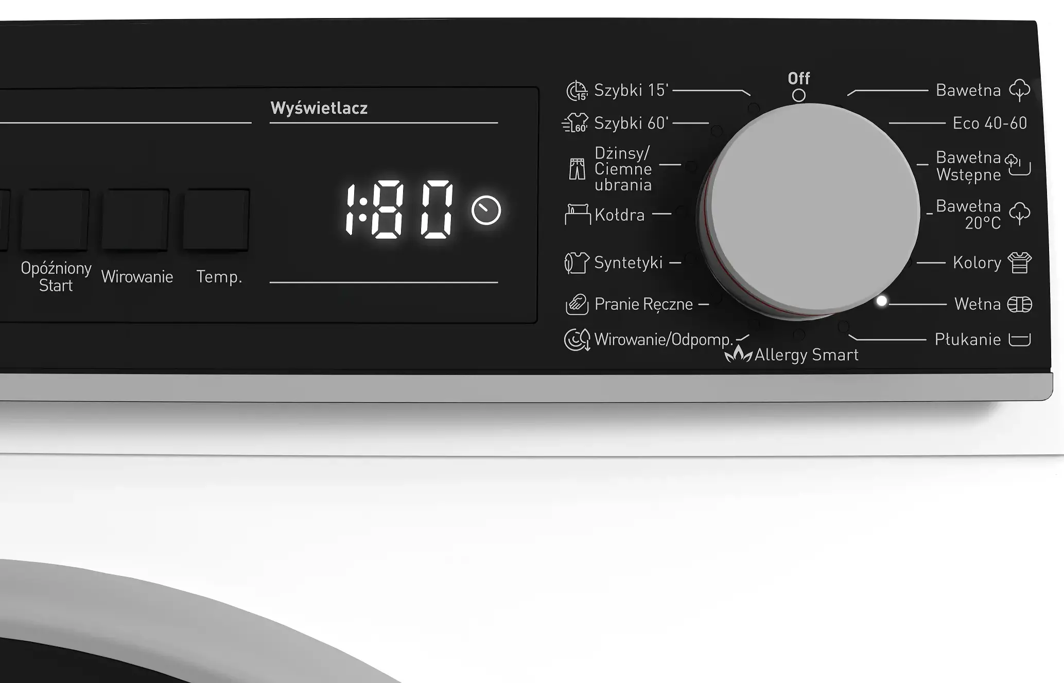 Pralka Sharp ES-NFB014AWNA-PL 10kg 1400obr/min