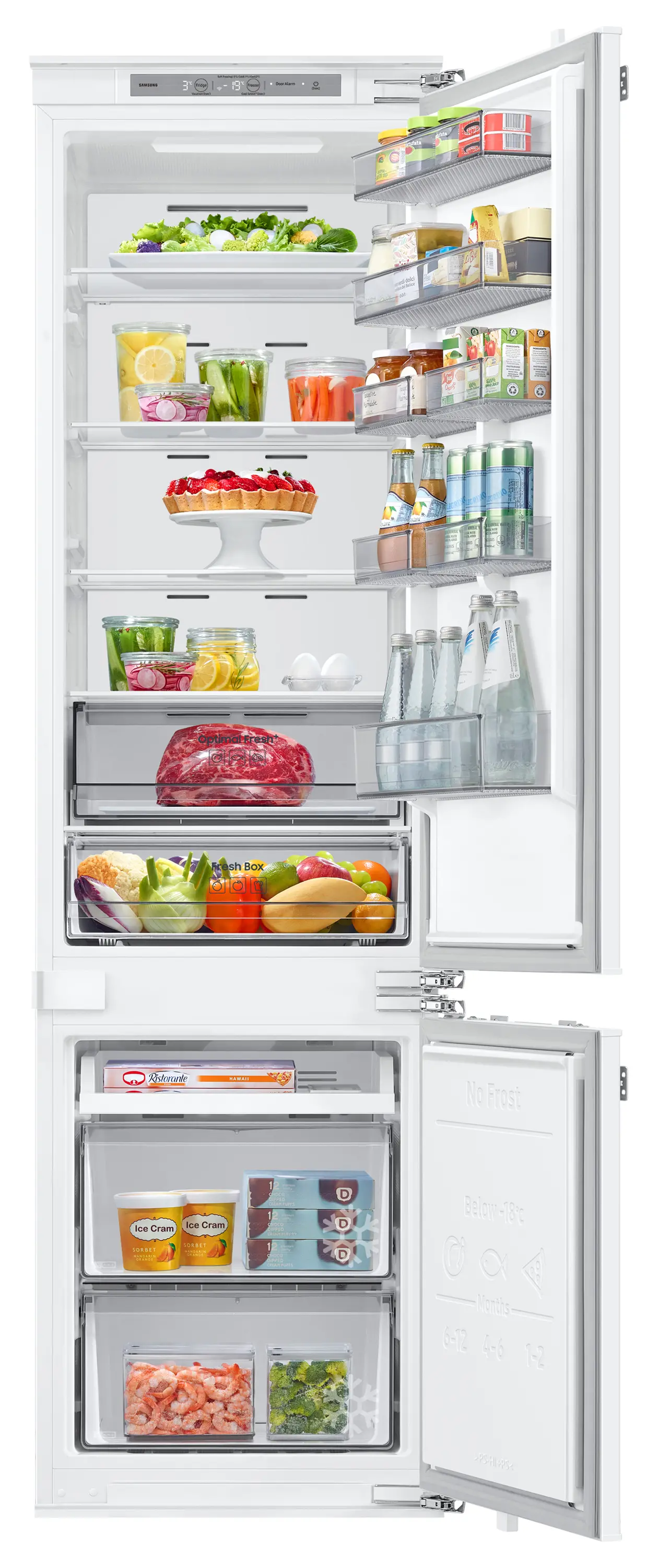 Samsung BRB70F30BEF0EO Pełny No Frost 193,5cm Komora świeżości Zdalne sterowanie