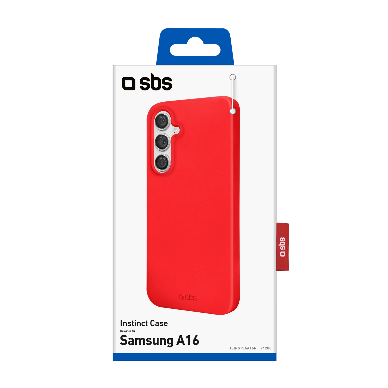 Etui SBS Instinct do Galaxy A16 Czerwony