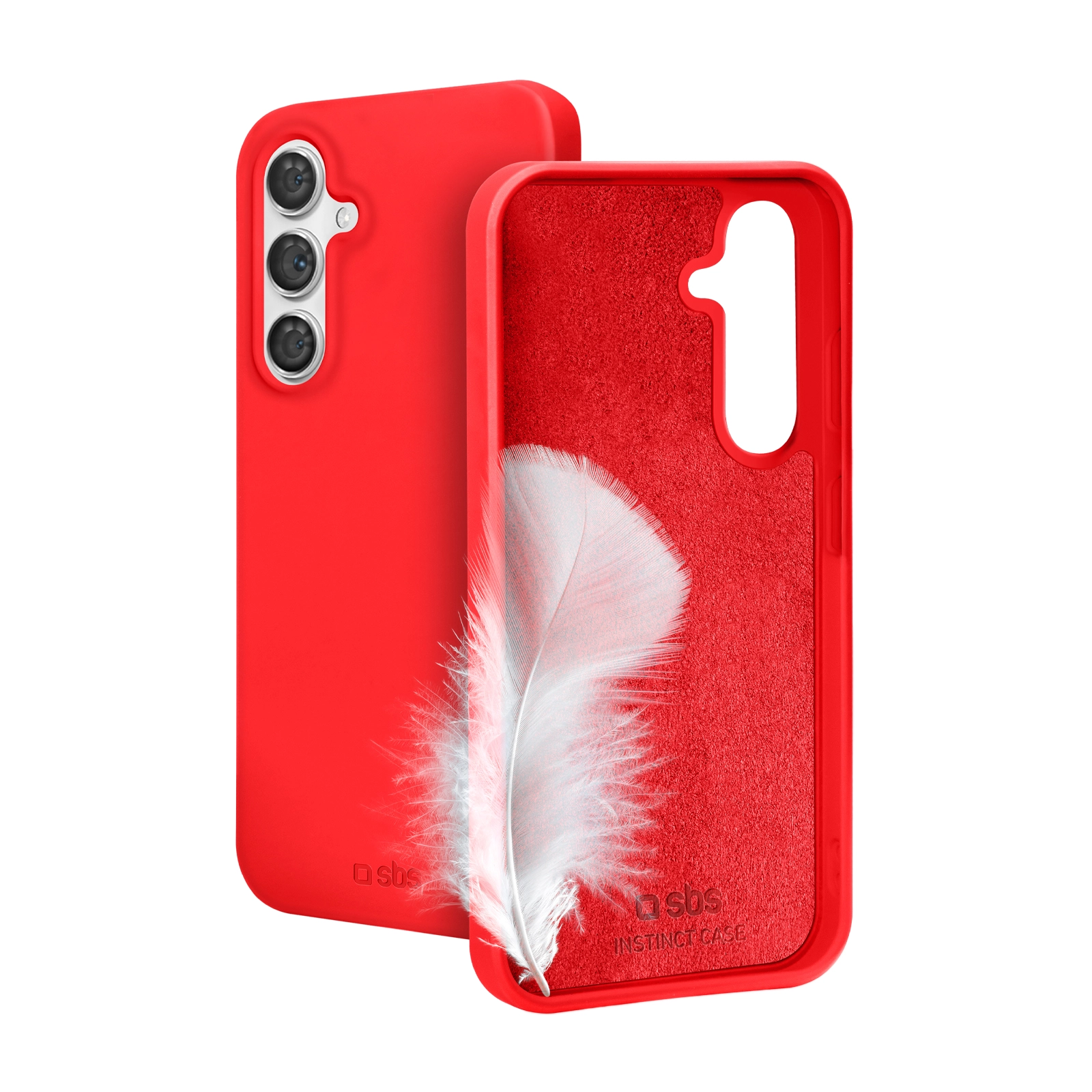 Etui SBS Instinct do Galaxy A16 Czerwony