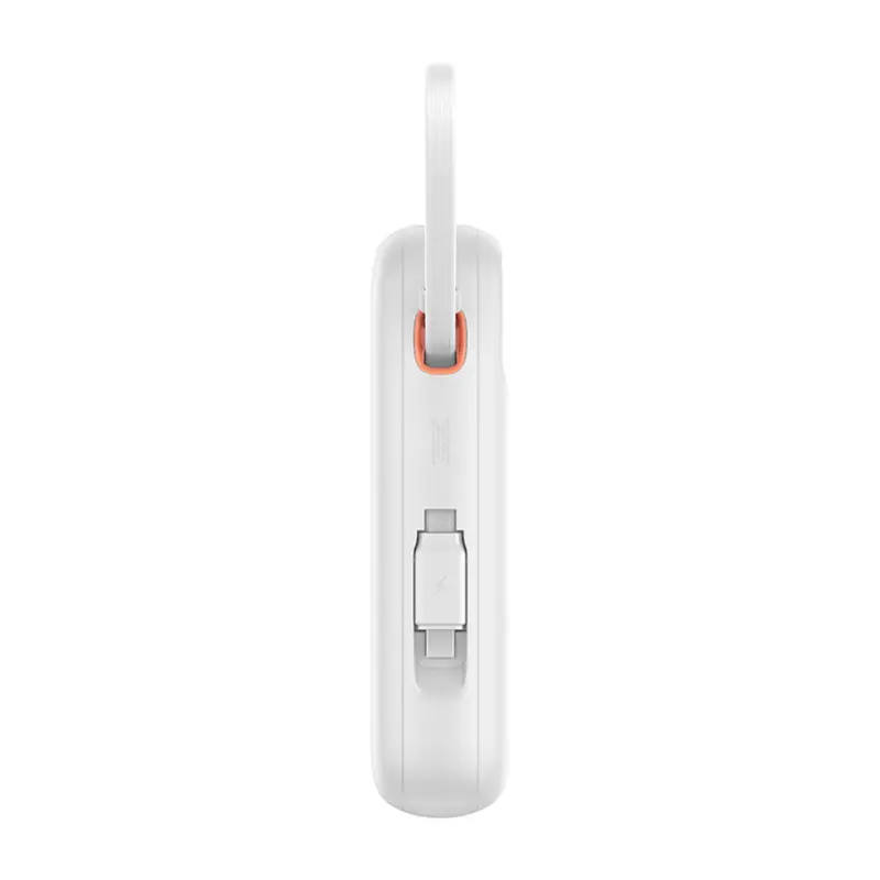 Powerbank Baseus P10055009213-00 QPow 2 z kablem USB-C 20000mAh 30W Biały