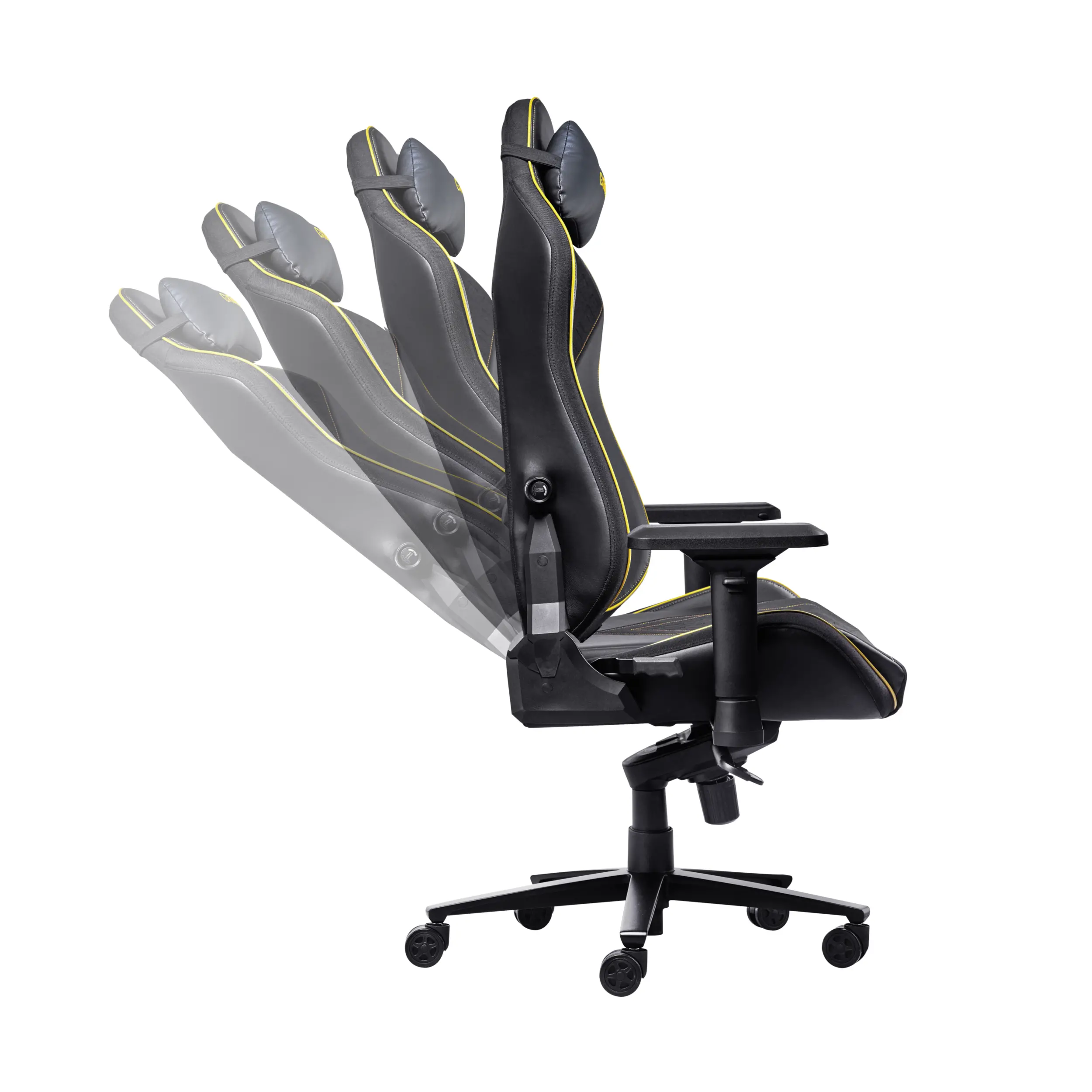 Fotel Trust GXT 721 Ruya Pro Premium do 150kg Tkanina Skóre ECO Czarny
