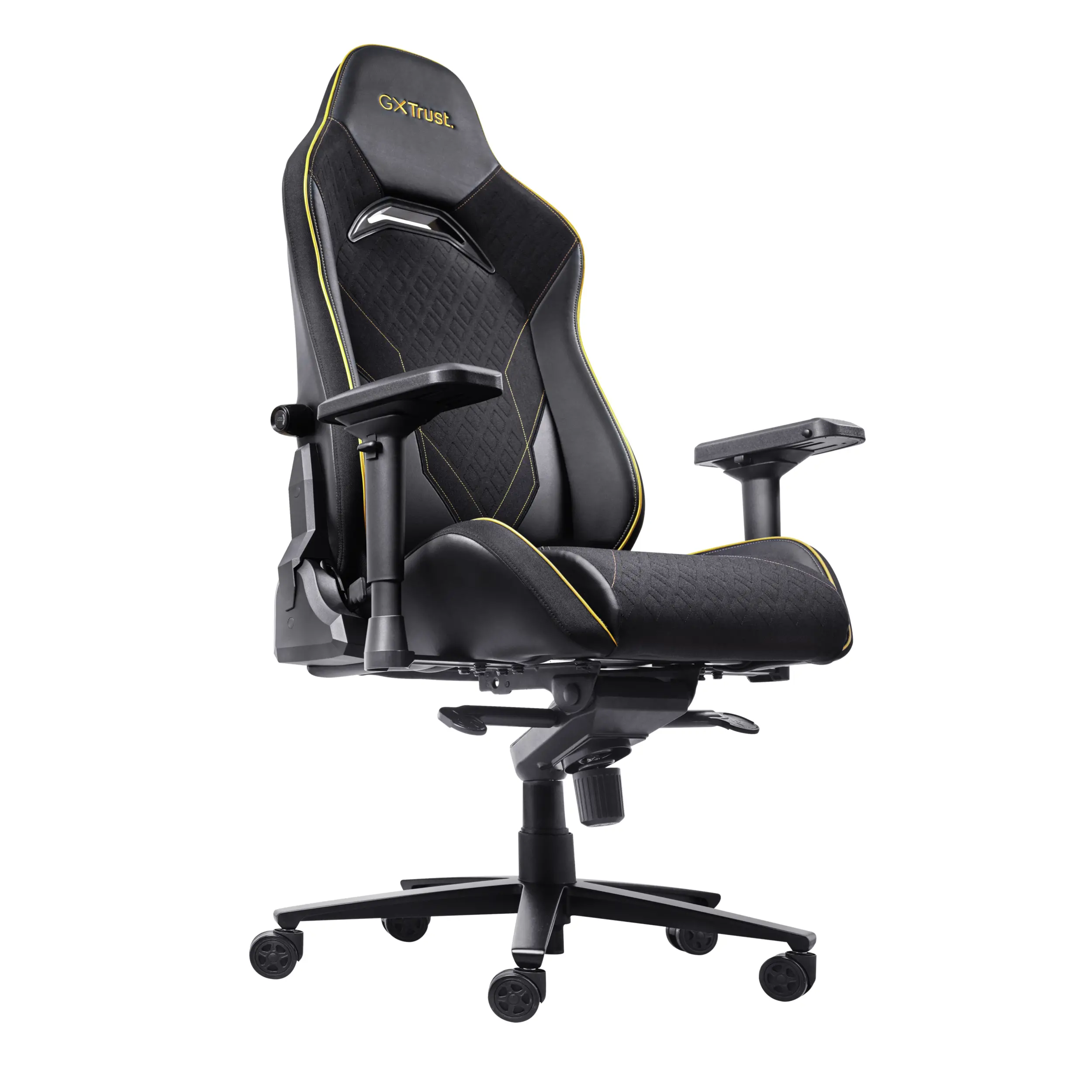 Fotel Trust GXT 721 Ruya Pro Premium do 150kg Tkanina Skóre ECO Czarny