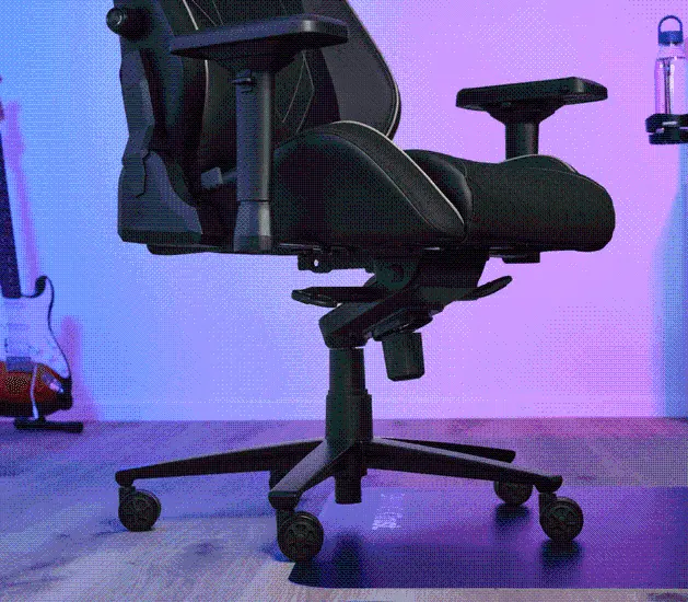 Fotel Trust GXT 721 Ruya Pro Premium do 150kg Tkanina Skóre ECO Czarny