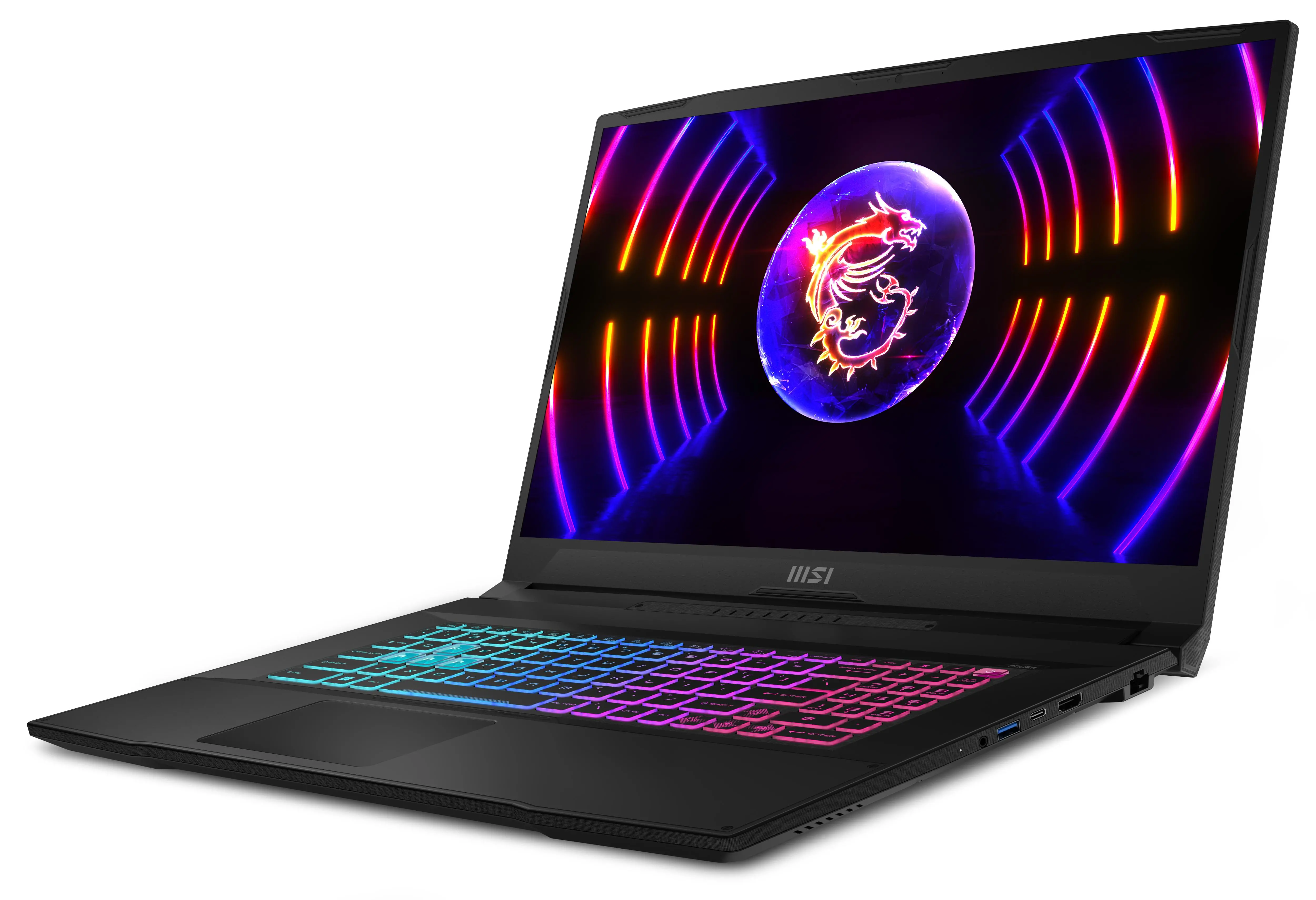 Laptop gamingowy MSI Katana 17 B12VEK-1034XPL 17,3" 144Hz i5-12450H 16GB RAM 512GB Dysk SSD RTX4050 DLSS3 Czarny
