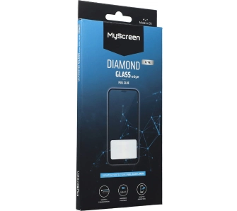 Szkło hartowane MyScreen Protector Diamond Lite Glass Edge Full Glue do iPhone 16 Pro Czarny
