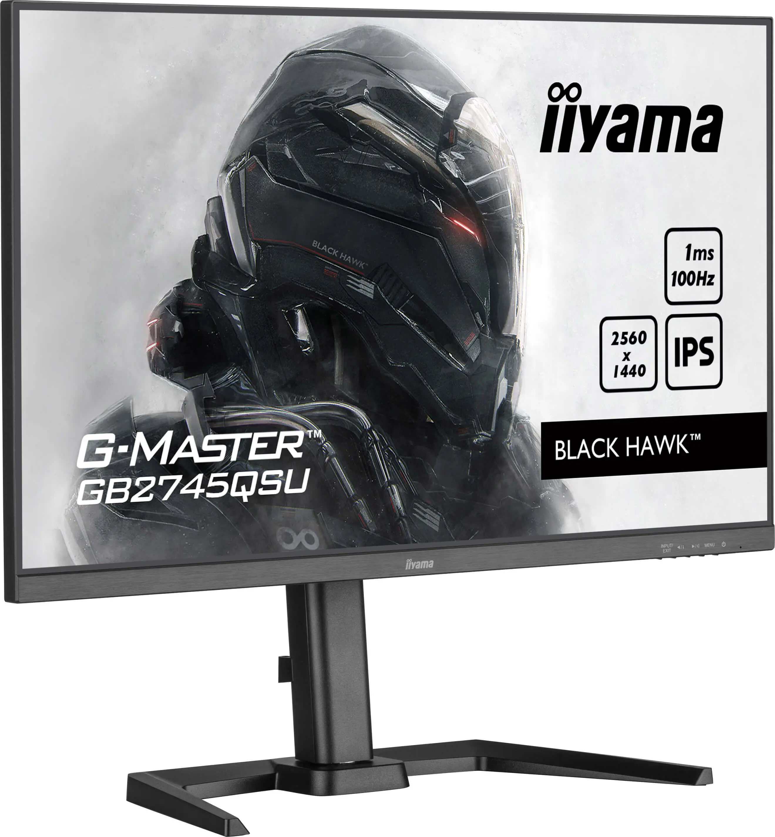Monitor iiyama G-Master GB2745QSU-B2 27" 2K IPS 100Hz 1ms Gamingowy