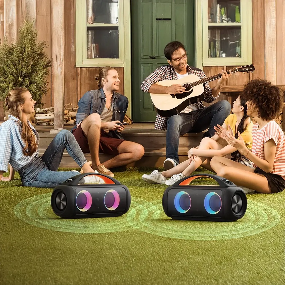 Głośnik Bluetooth Earfun UBOOM Raver 90W Czarny