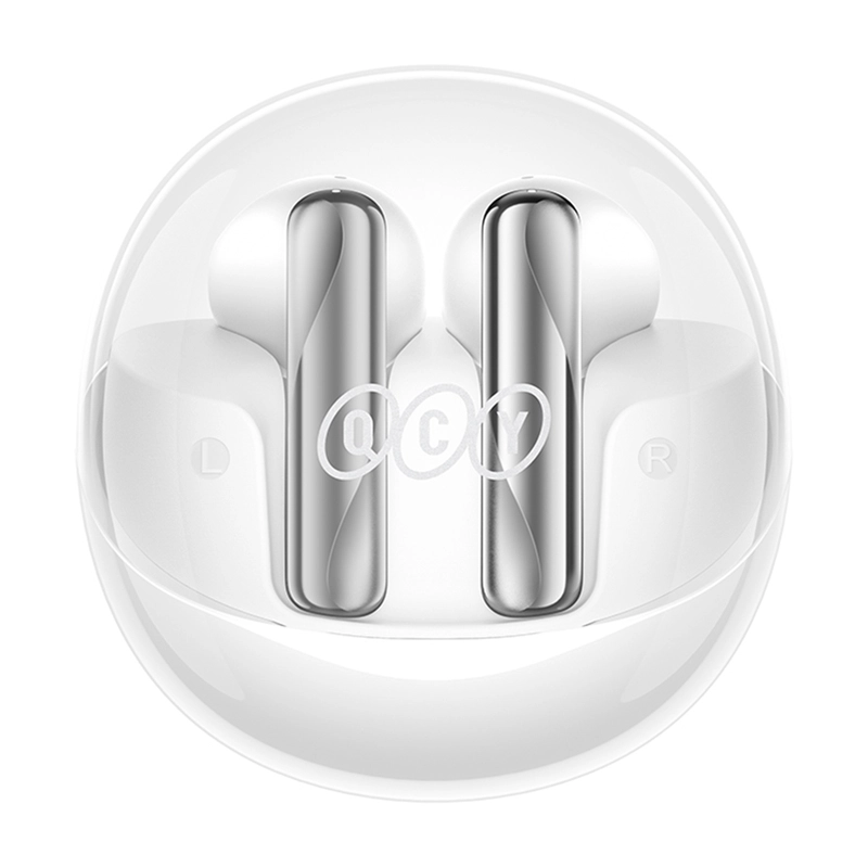 Słuchawki bezprzewodowe QCY AilyBuds Clear T32 Douszne Bluetooth 5.3 Biały