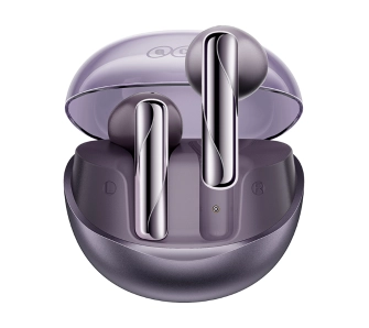 Słuchawki bezprzewodowe QCY AilyBuds Clear T32 Douszne Bluetooth 5.3 Fioletowy