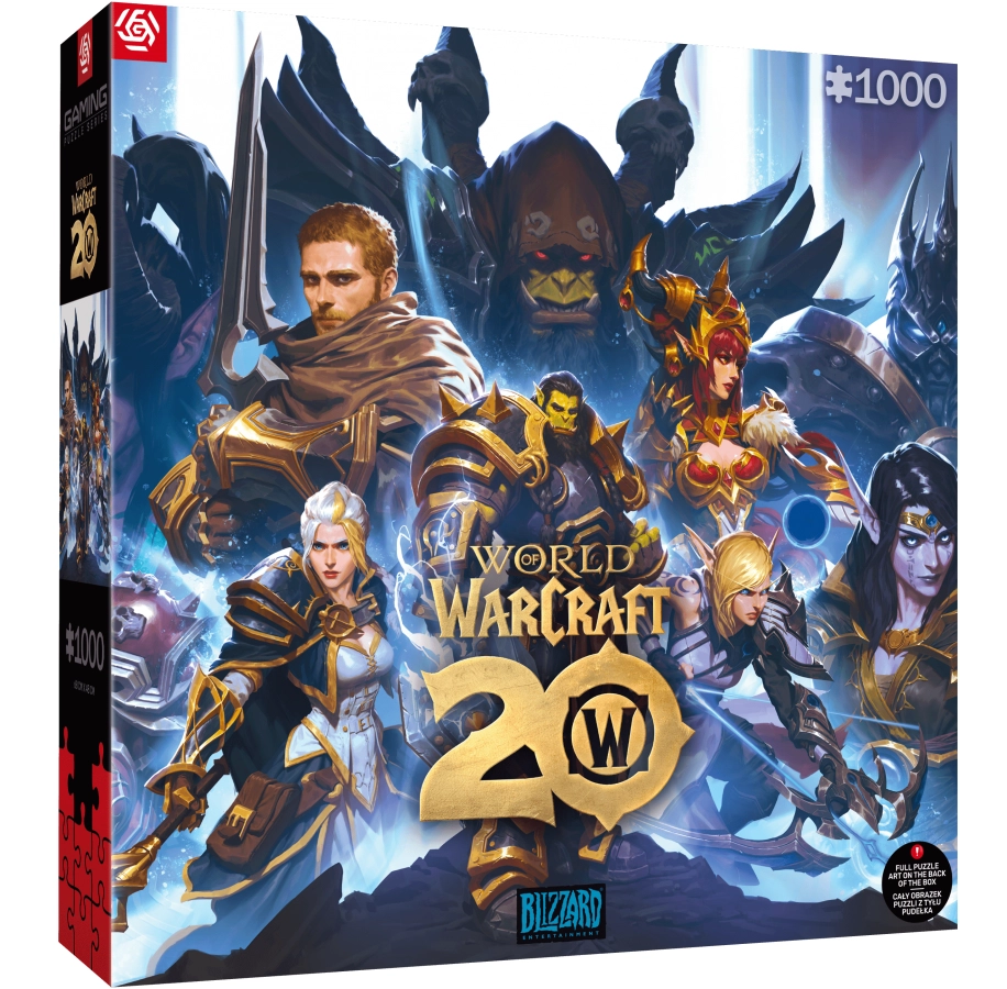 Puzzle Good Loot World of Warcraft 20th Anniversary Gaming Puzzle 1000 elementów