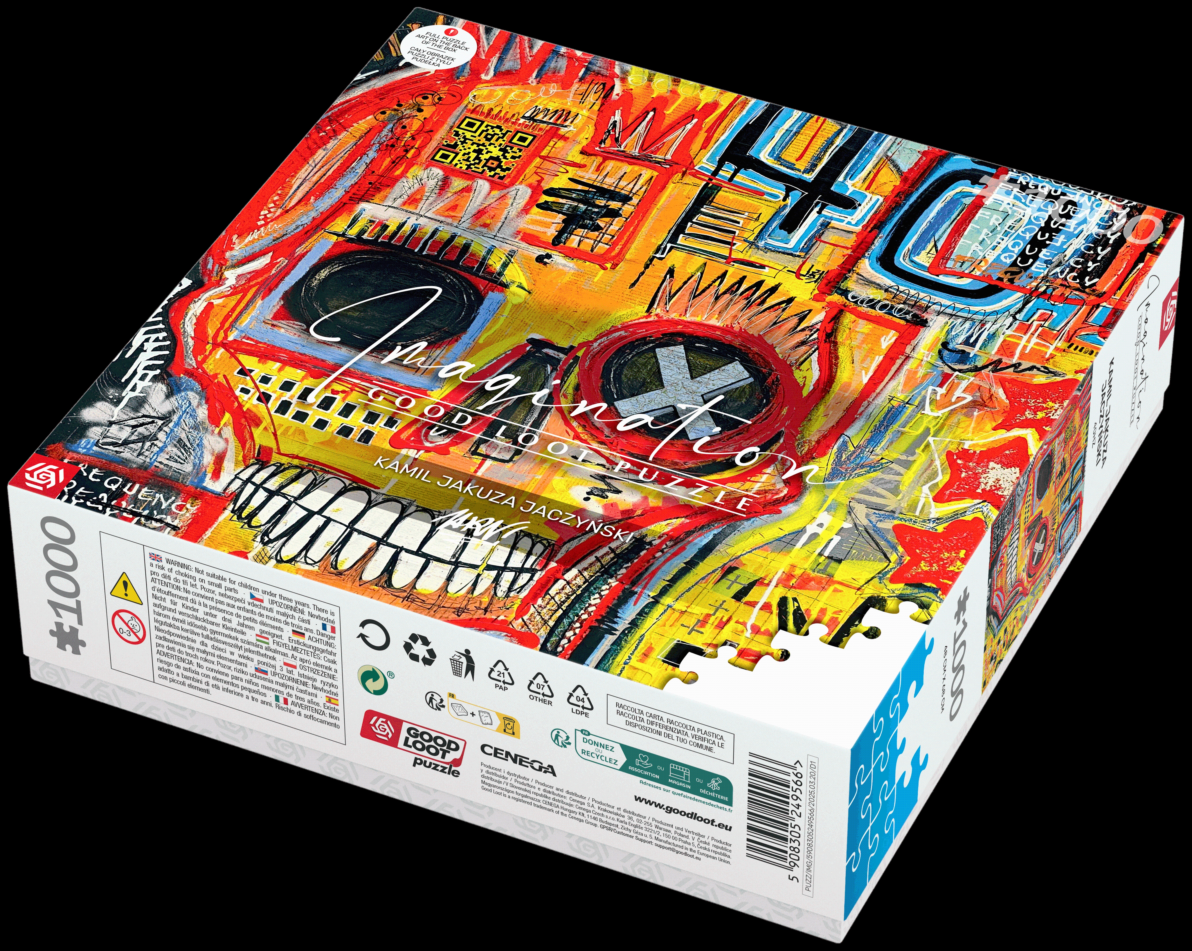 Puzzle Good Loot Kamil "Jakuza" Jaczyński 40 HZ Imagination Puzzle 1000 elementów
