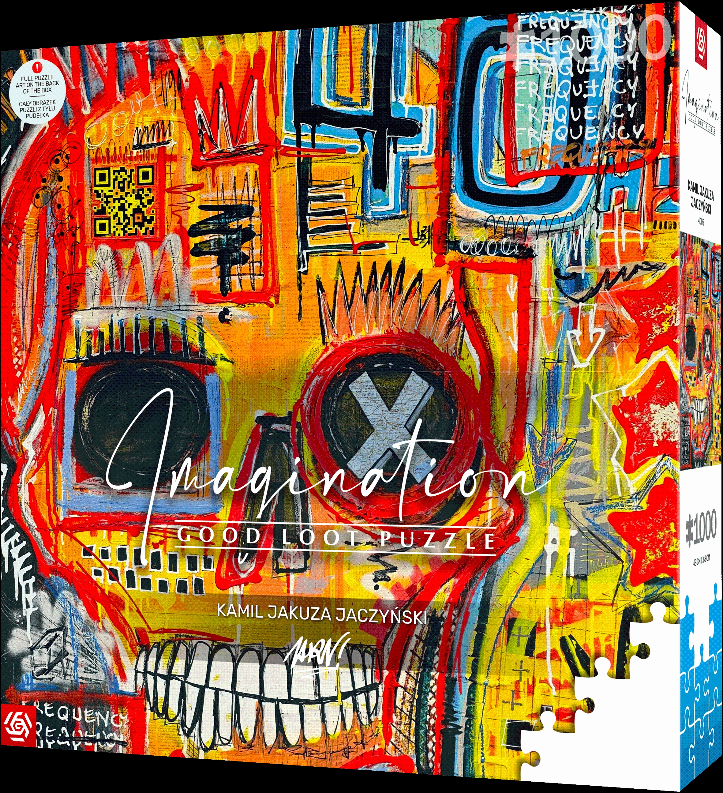 Puzzle Good Loot Kamil "Jakuza" Jaczyński 40 HZ Imagination Puzzle 1000 elementów