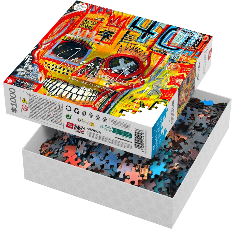 Puzzle Good Loot Kamil "Jakuza" Jaczyński 40 HZ Imagination Puzzle 1000 elementów