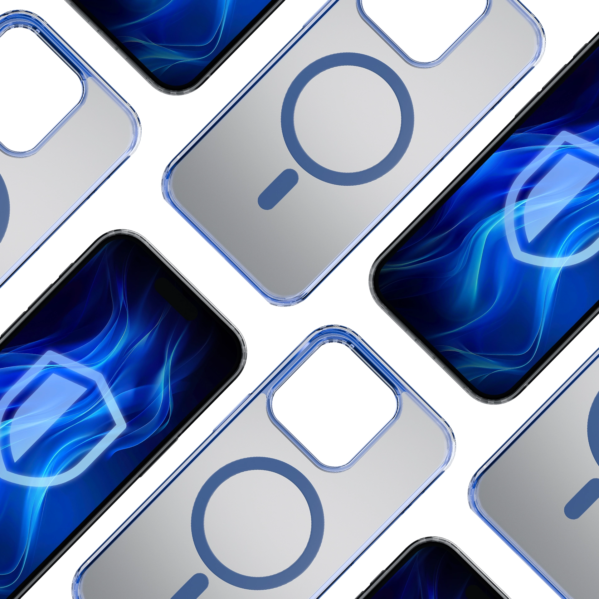 Etui 3mk Frosty MagCase do iPhone 15 Pro Max Niebieski