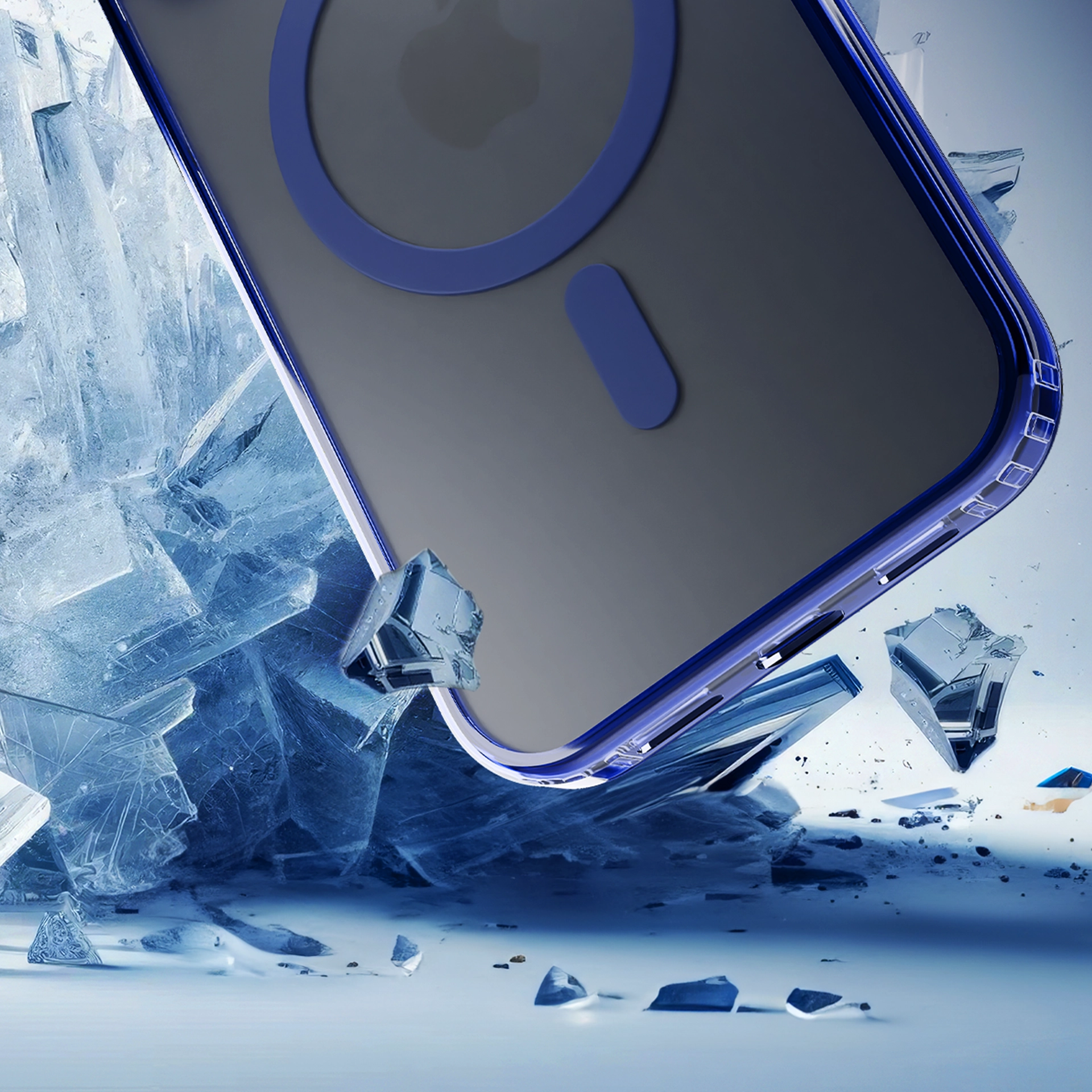 Etui 3mk Frosty MagCase do iPhone 15 Pro Max Niebieski