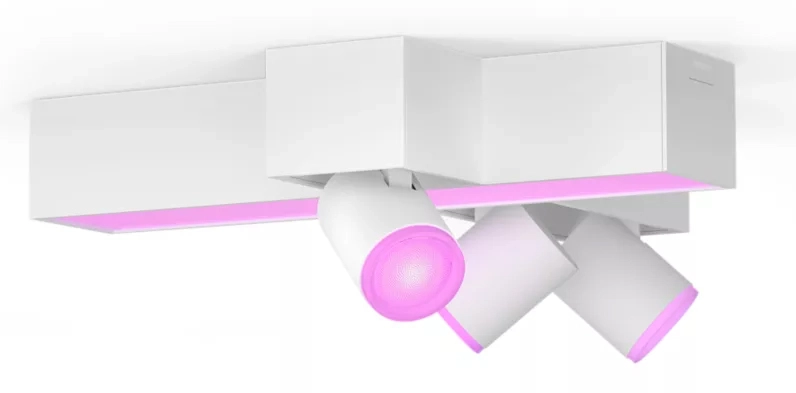 Philips Hue White and Color Ambiance Centris 3 Cross Biały