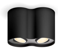 Philips Hue White Ambiance Podwójne Pillar Czarny