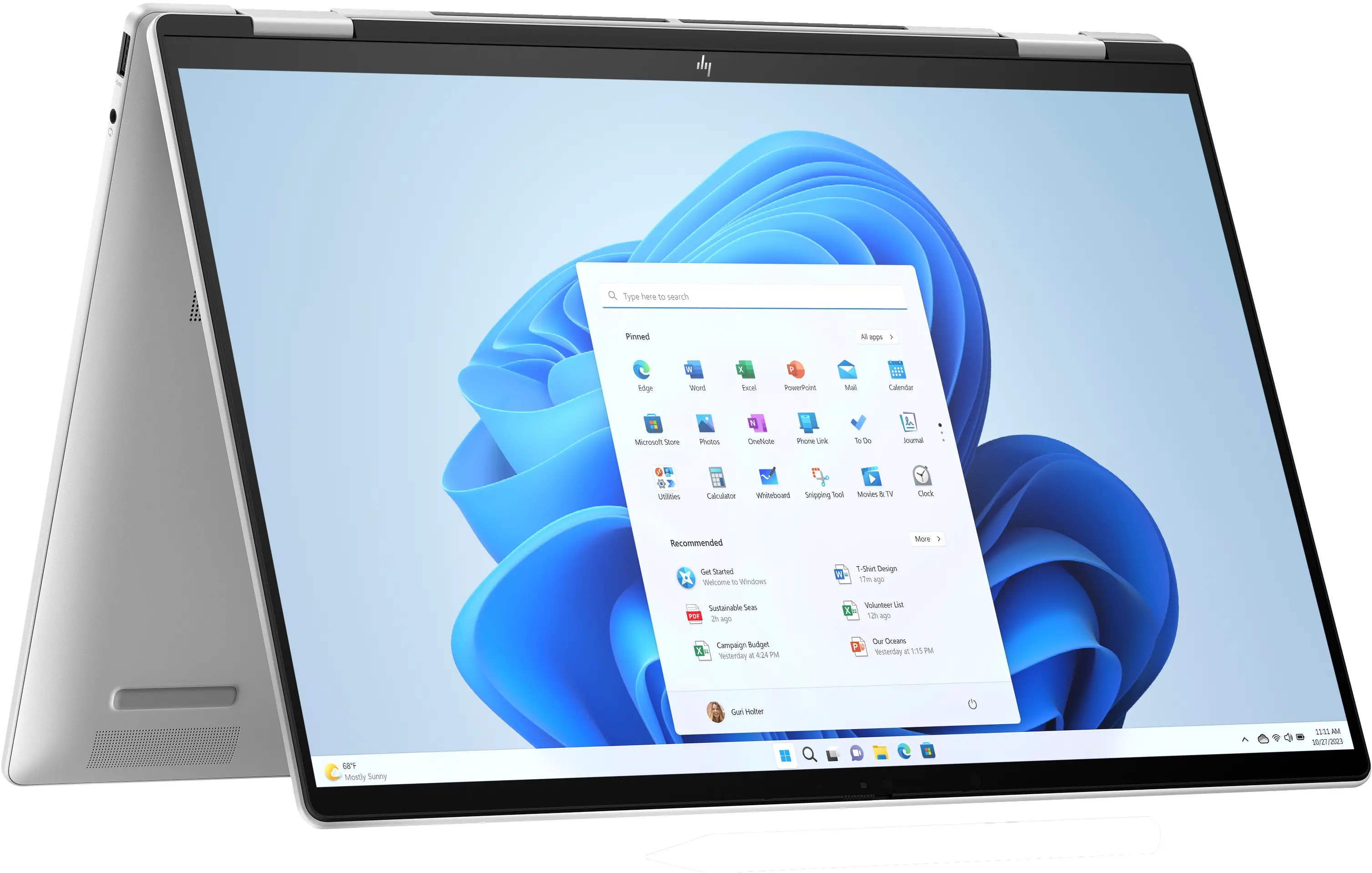Laptop 2w1 HP Envy x360 16-ac0016nw OLED 16" 120Hz Ultra 7 155U 32GB RAM 512GB Dysk SSD Win11 Srebrny