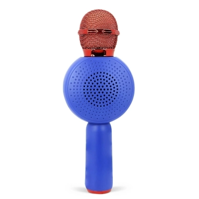 Mikrofon z głośnikiem Bluetooth OTL Technologies Sonic the Hedgehog PopSing LED Light Up Wireless Karaoke 5W Ciemnoniebieski