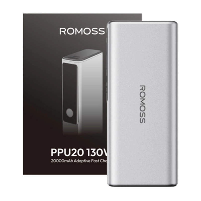 Powerbank Romoss PPU10 10000mAh 130W Srebrny