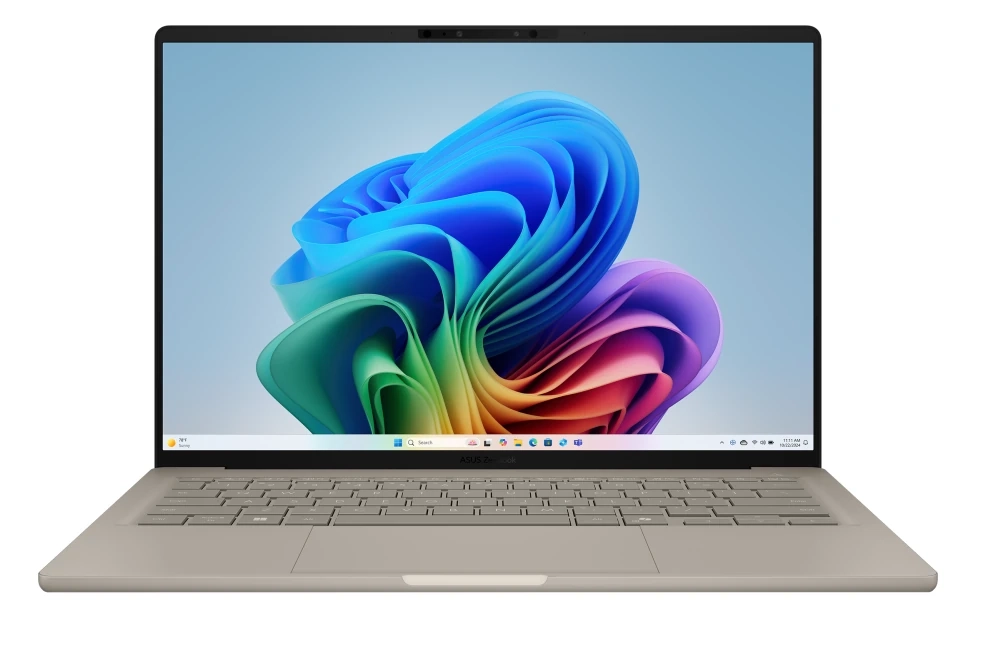 Laptop ASUS Zenbook A14 UX3407RA-QD020W OLED 14" Snapdragon X Elite X1E-78 -100 32GB RAM 1TB Dysk SSD Win11 Beżowy
