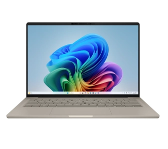 Laptop ASUS Zenbook A14 UX3407RA-QD020W OLED 14" Snapdragon X Elite X1E-78 -100 32GB RAM 1TB Dysk SSD Win11 Beżowy Funkcje AI