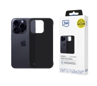 3mk Just20g Clear Case do iPhone 16 Pro Max Czarny