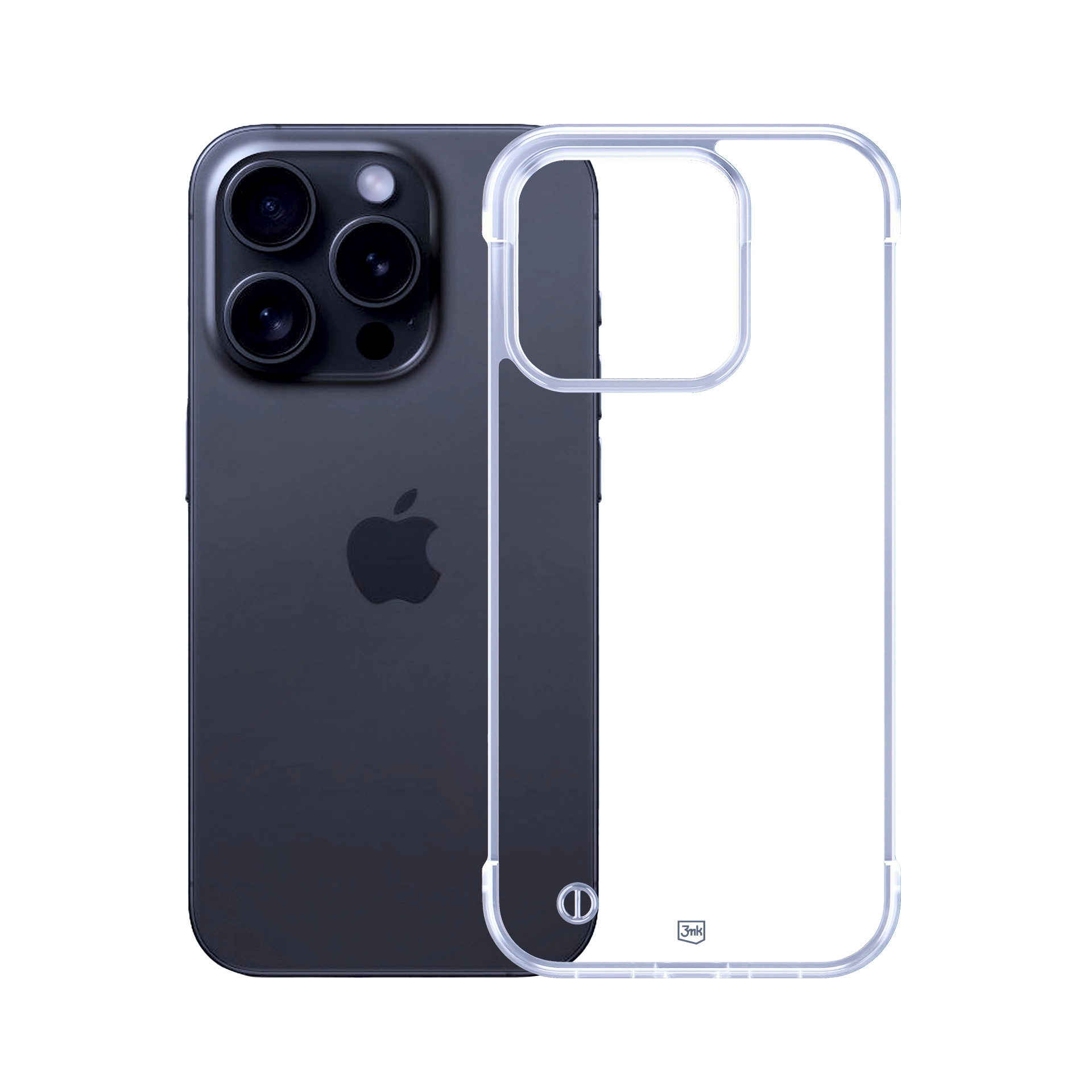 Etui 3mk Just20g Clear Case do iPhone 16 Pro Max Przezroczysty
