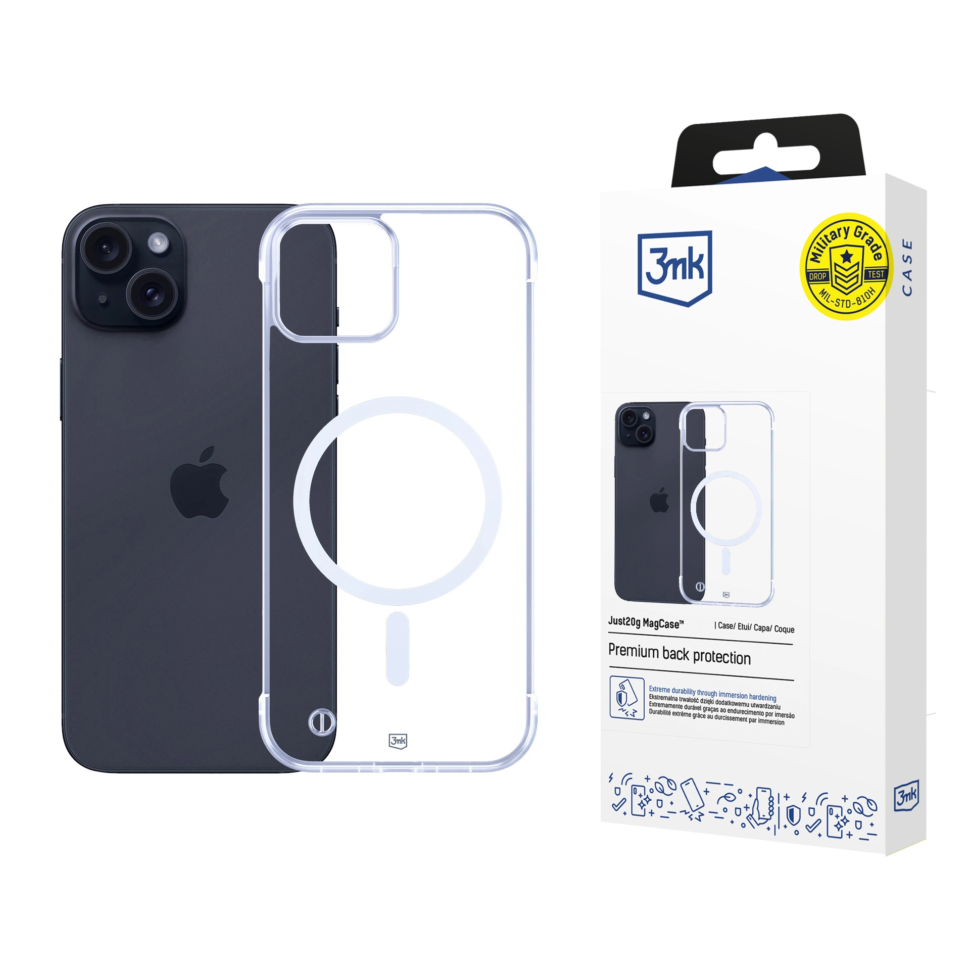 Etui 3mk Just20g Case do iPhone 15 Plus