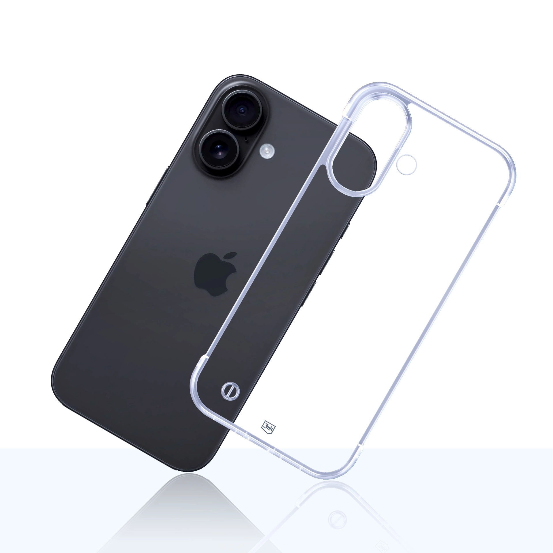 Etui 3mk Just20g Clear Case do iPhone 16 Przezroczysty