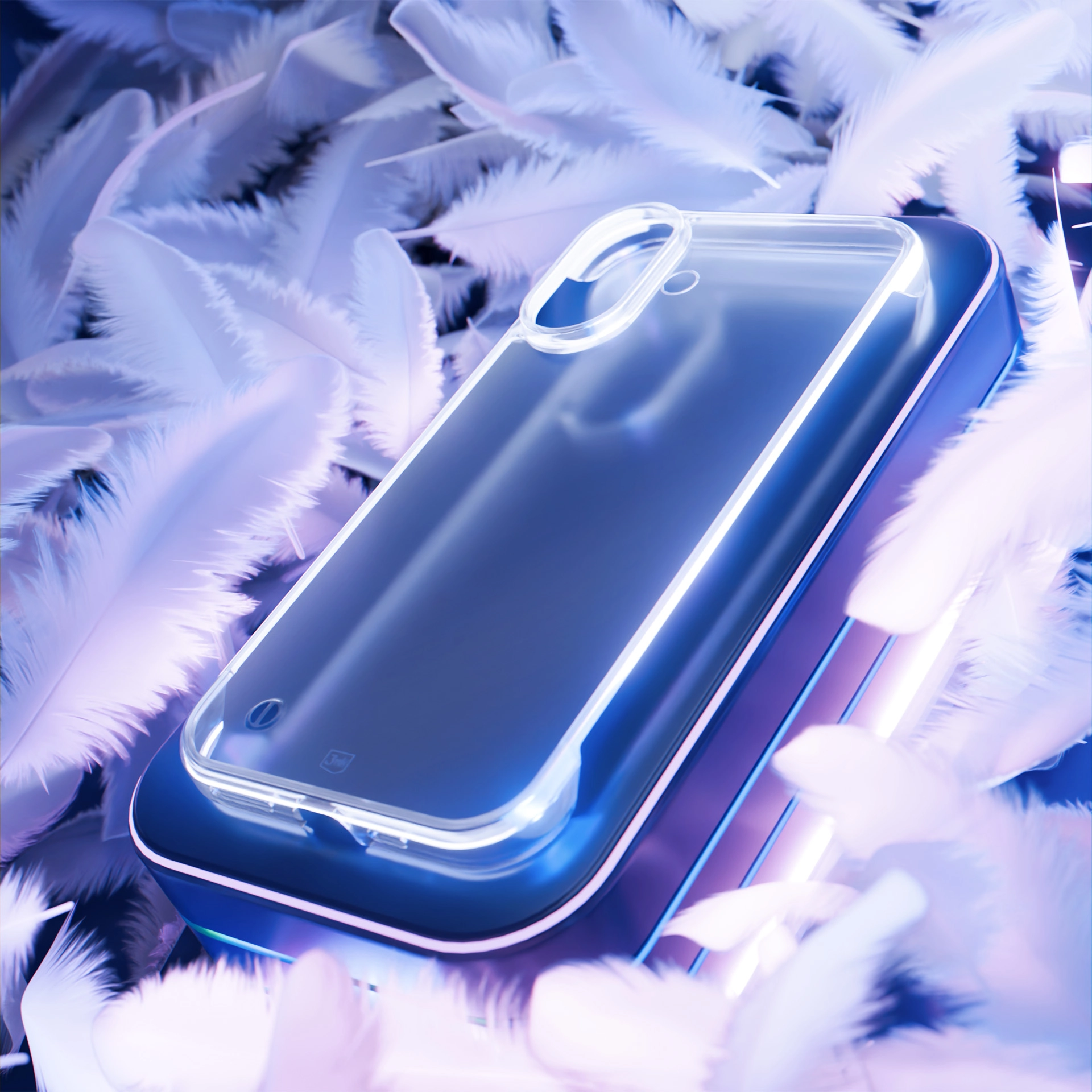 Etui 3mk Just20g Clear Case do iPhone 16 Przezroczysty