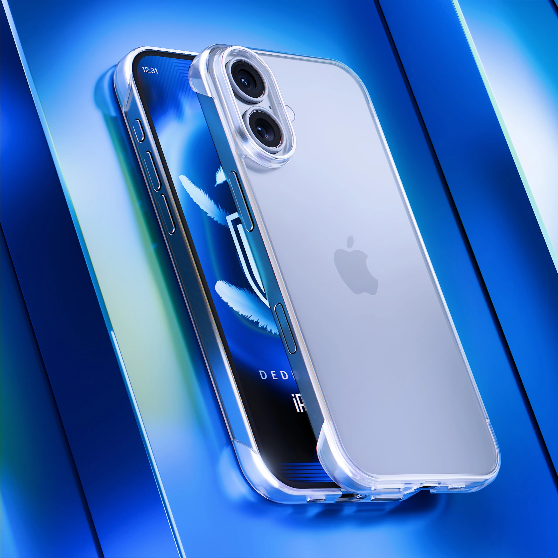 Etui 3mk Just20g Clear Case do iPhone 16 Przezroczysty