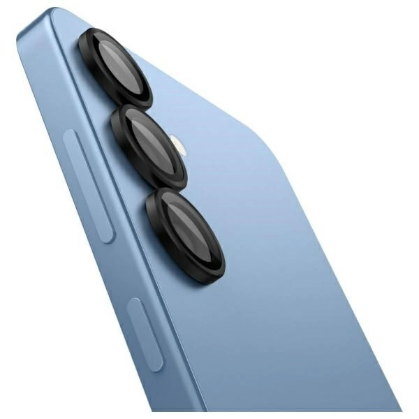 Szkło hartowane Spigen TR EZ FIT Camera Protector 2szt do Galaxy S25 Ultra Czarny