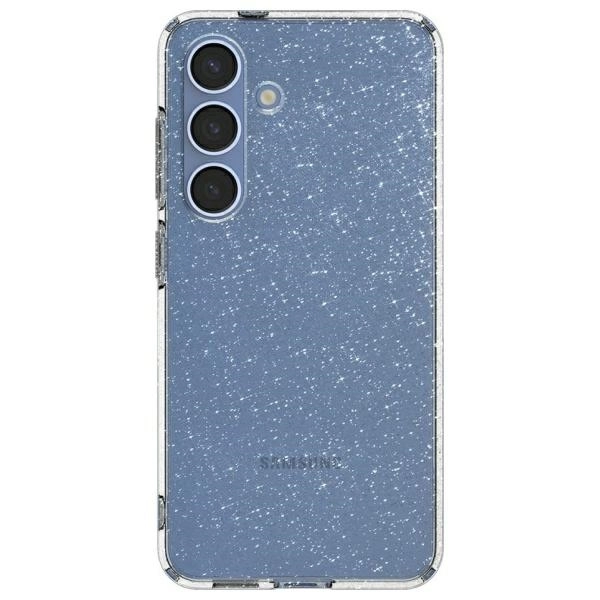 Etui Spigen Liquid Crystal Glitter do Galaxy S25 Plus Przezroczysty