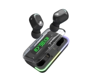 Music Hero TWS KOMBO Dokanałowe Bluetooth 5.3 Czarny