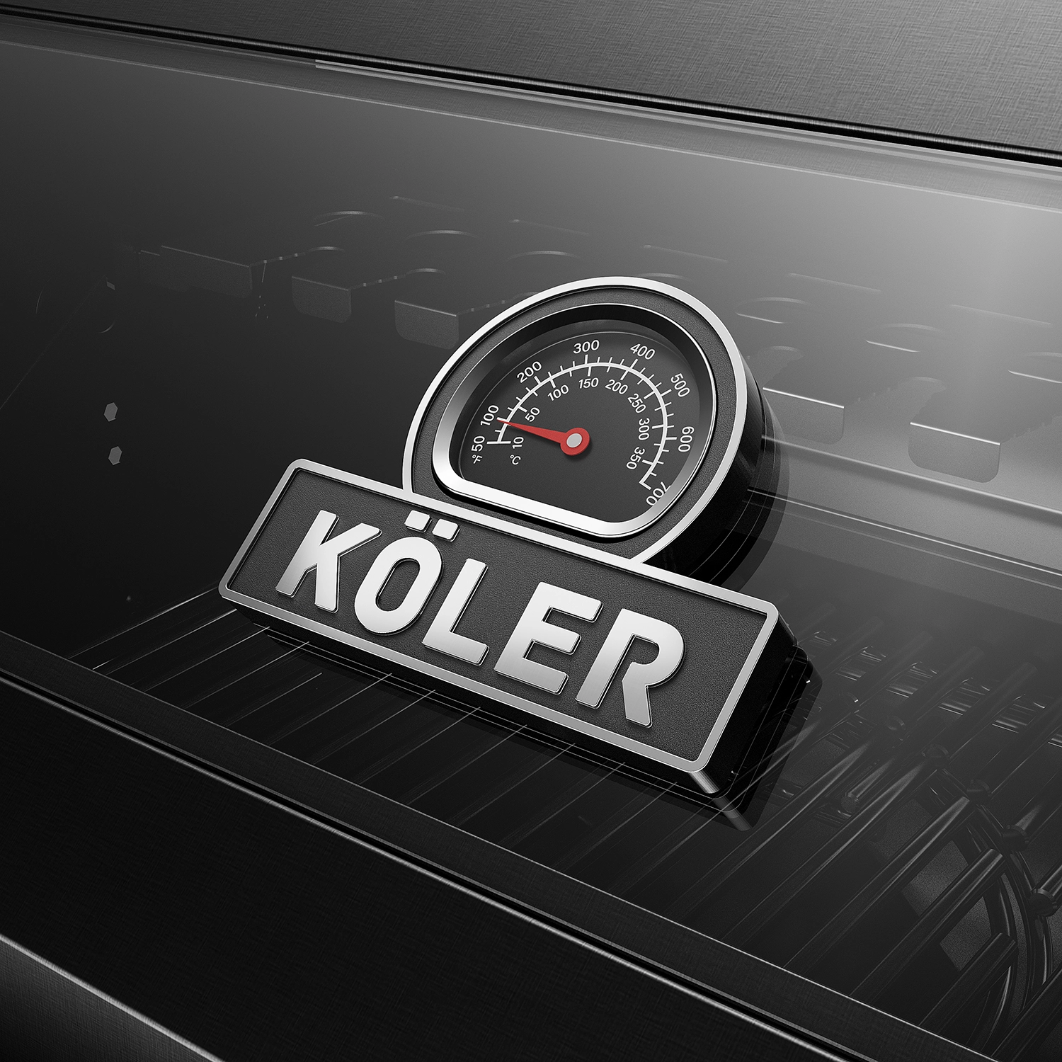 Grill gazowy Koler Krone S3 Czarny