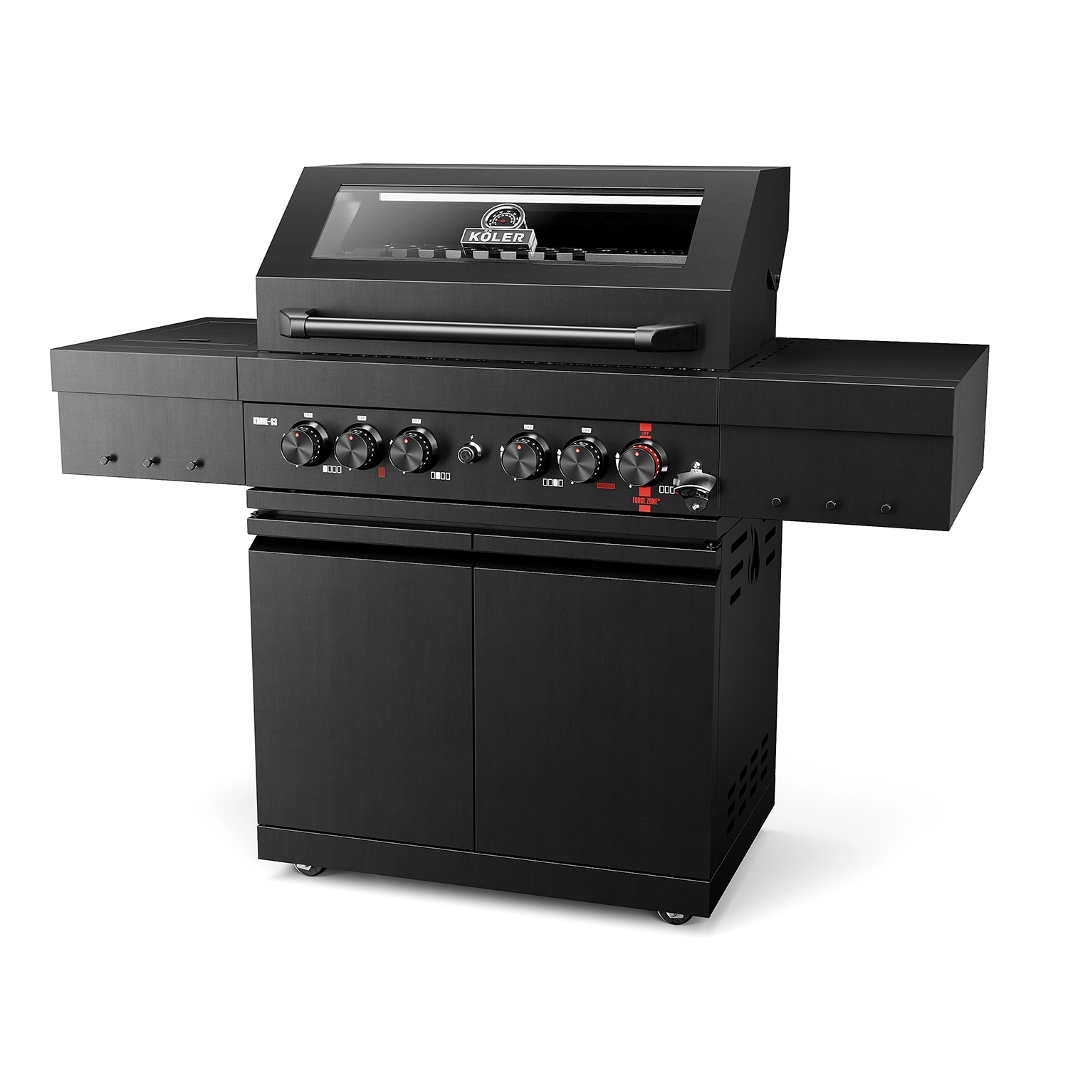 Grill gazowy Koler Krone S3 Czarny